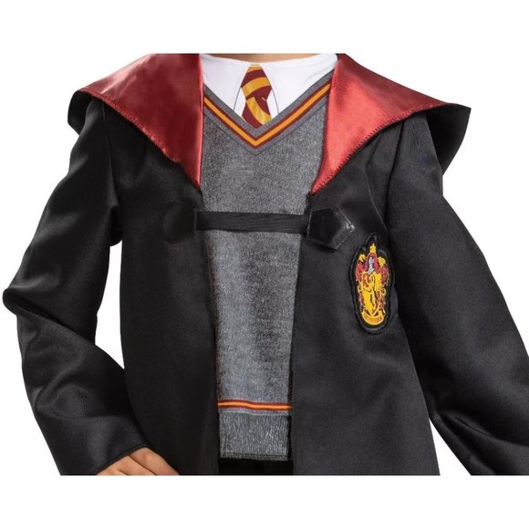 Toddler Harry Potter Classic Halloween Costume Top w Attached Robe 2T 3T/4T NWT - Picture 3 of 3